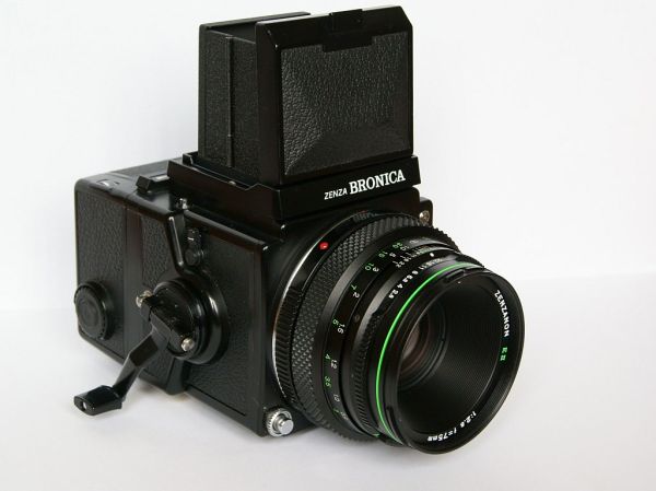 Bronica ETRS 实机照片