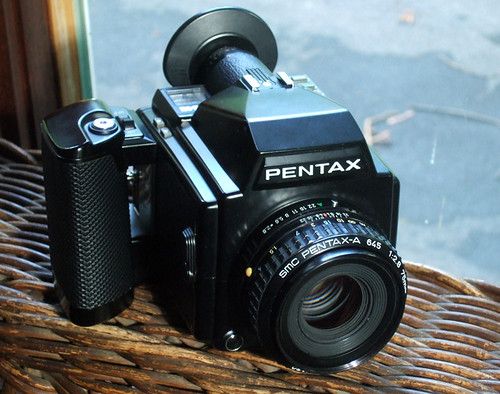 Pentax 645 初代 实机照片