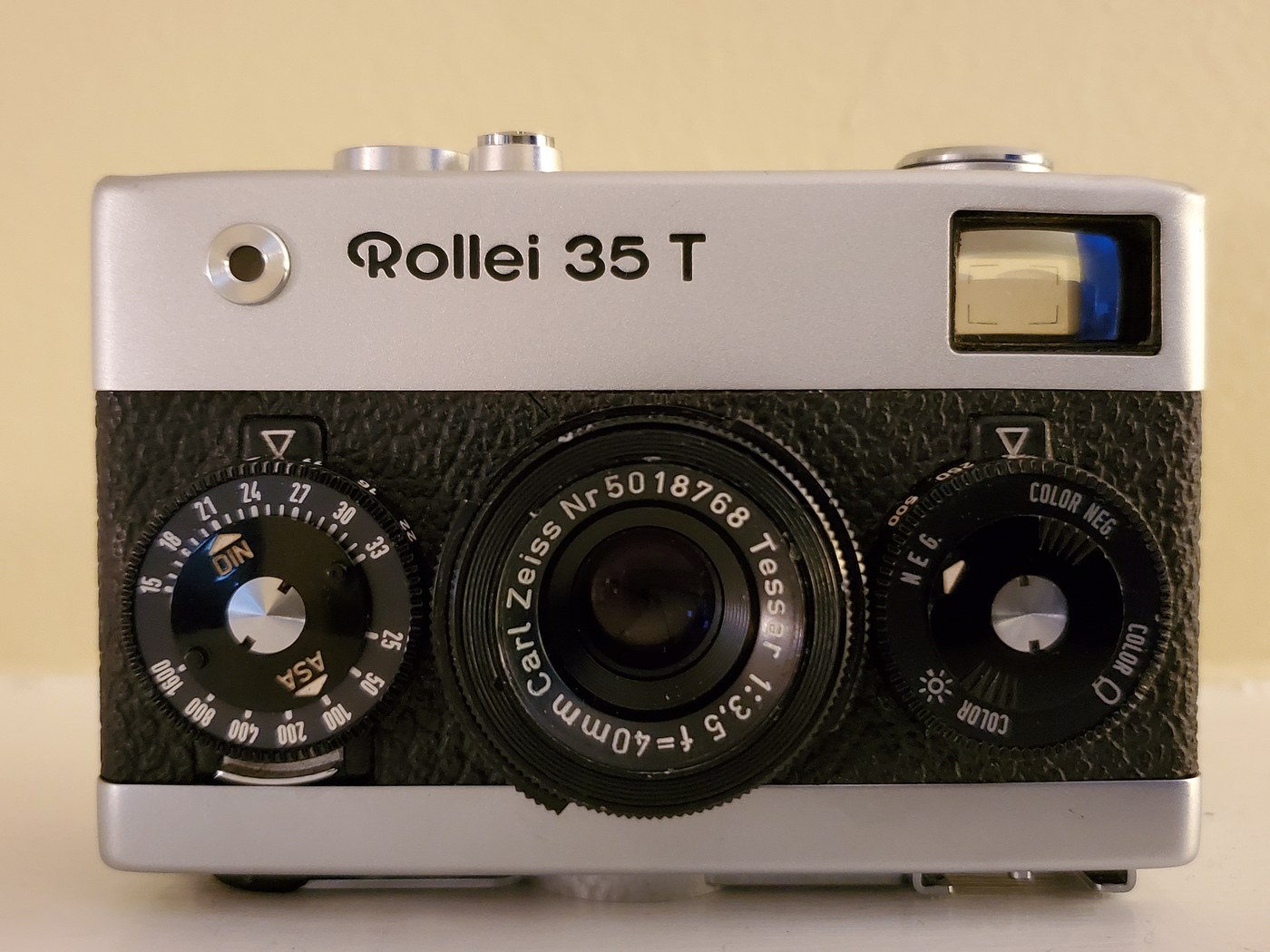 Rollei 35T 实机照片，摄影：Blameless