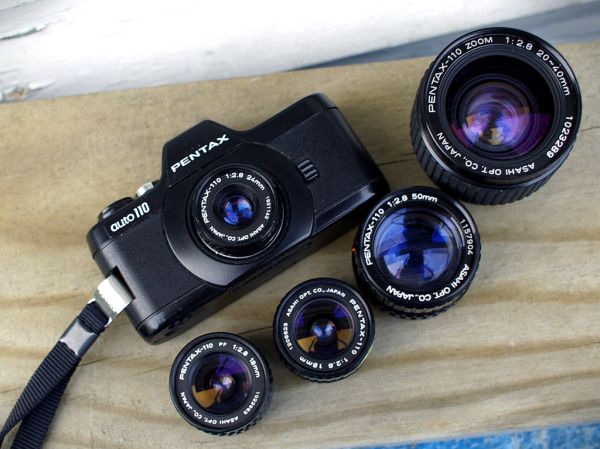 Pentax Auto 110 实机照片